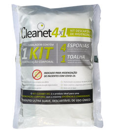Kit Esponja + Toalha Layertex